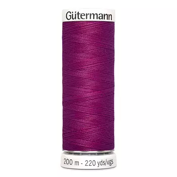 01 Нить Sew-all для всех материалов, 200м, 100% п/э Gutermann 748277 (247 фуксия)
