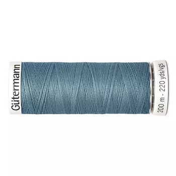 01 Нить Sew-all для всех материалов, 200м, 100% п/э Gutermann 748277 (827 сизый)