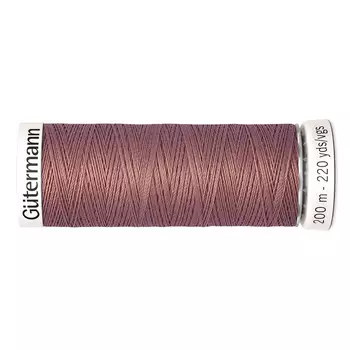 01 Нить Sew-all для всех материалов, 200м, 100% п/э Gutermann 748277 (844 пудрово-розовая глина)