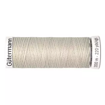01 Нить Sew-all для всех материалов, 200м, 100% п/э Gutermann 748277 (299 св.серо-бежевый)