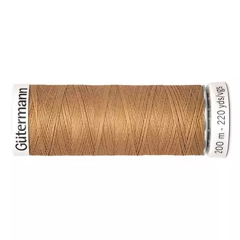 01 Нить Sew-all для всех материалов, 200м, 100% п/э Gutermann 748277 (307 св.бежевая охра)