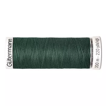 01 Нить Sew-all для всех материалов, 200м, 100% п/э Gutermann 748277 (302 пыльно серо-зеленый)