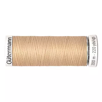 01 Нить Sew-all для всех материалов, 200м, 100% п/э Gutermann 748277 (421 топленое молоко)