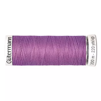 01 Нить Sew-all для всех материалов, 200м, 100% п/э Gutermann 748277 (716 сиренево-розовый)