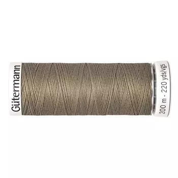 01 Нить Sew-all для всех материалов, 200м, 100% п/э Gutermann 748277 (724 бледно серо-коричневый)