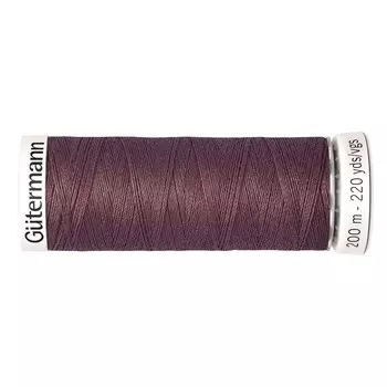 01 Нить Sew-all для всех материалов, 200м, 100% п/э Gutermann 748277 (429 пыльная старая роза)