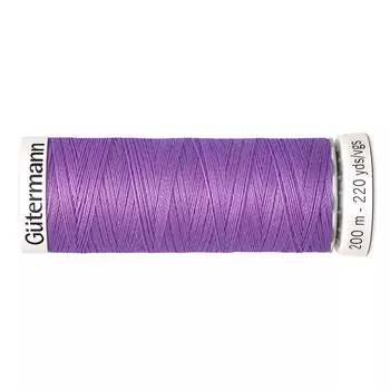 01 Нить Sew-all для всех материалов, 200м, 100% п/э Gutermann 748277 (291 лилово-сиреневый)