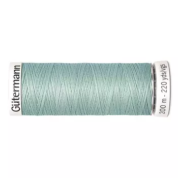 01 Нить Sew-all для всех материалов, 200м, 100% п/э Gutermann 748277 (297 бело-мятный)