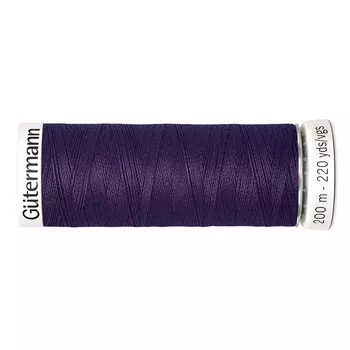 01 Нить Sew-all для всех материалов, 200м, 100% п/э Gutermann 748277 (257 пыльно-фиолетовый)