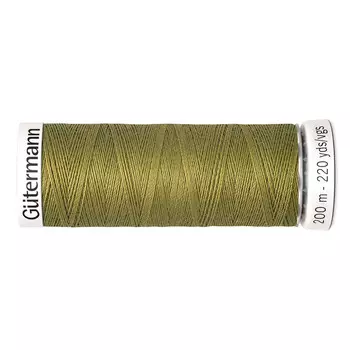 01 Нить Sew-all для всех материалов, 200м, 100% п/э Gutermann 748277 (397 темно-горчичный)