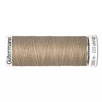 01 Нить Sew-all для всех материалов, 200м, 100% п/э Gutermann 748277 (464 песочный)