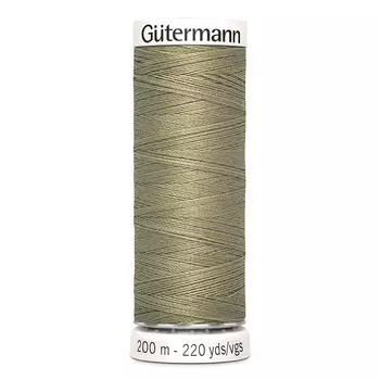 01 Нить Sew-all для всех материалов, 200м, 100% п/э Gutermann 748277 (258 умеренно-болотный)