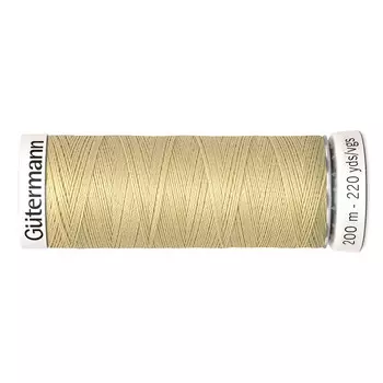 01 Нить Sew-all для всех материалов, 200м, 100% п/э Gutermann 748277 (249 миндальное молоко)