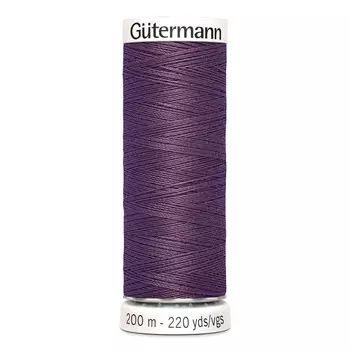 01 Нить Sew-all для всех материалов, 200м, 100% п/э Gutermann 748277 (128 пыльно серо-сиреневый)