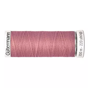 01 Нить Sew-all для всех материалов, 200м, 100% п/э Gutermann 748277 (473 пудрово-розовый)