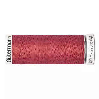 01 Нить Sew-all для всех материалов, 200м, 100% п/э Gutermann 748277 (519 т.лососевый)