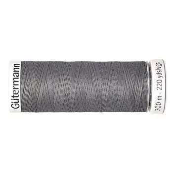 01 Нить Sew-all для всех материалов, 200м, 100% п/э Gutermann 748277 (496 серо-стальной)