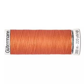 01 Нить Sew-all для всех материалов, 200м, 100% п/э Gutermann 748277 (895 золотисто-персиковый)