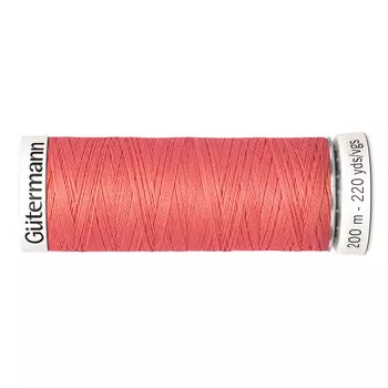 01 Нить Sew-all для всех материалов, 200м, 100% п/э Gutermann 748277 (896 грейпфрутовый)