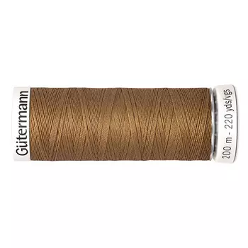 01 Нить Sew-all для всех материалов, 200м, 100% п/э Gutermann 748277 (887 бежево-горчичный)