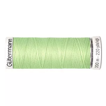 01 Нить Sew-all для всех материалов, 200м, 100% п/э Gutermann 748277 (152 бл.салатовый)