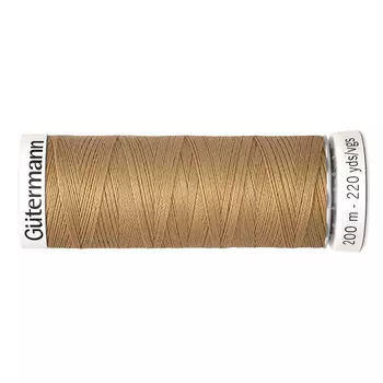 01 Нить Sew-all для всех материалов, 200м, 100% п/э Gutermann 748277 (591 песочно-желтый)