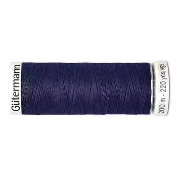 01 Нить Sew-all для всех материалов, 200м, 100% п/э Gutermann 748277 (575 св.черничный)