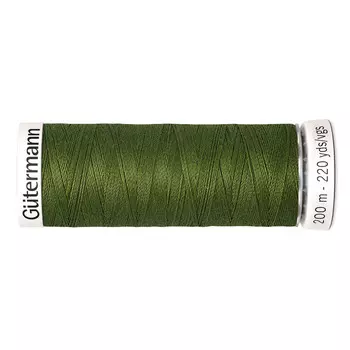 01 Нить Sew-all для всех материалов, 200м, 100% п/э Gutermann 748277 (585 т.папоротник)