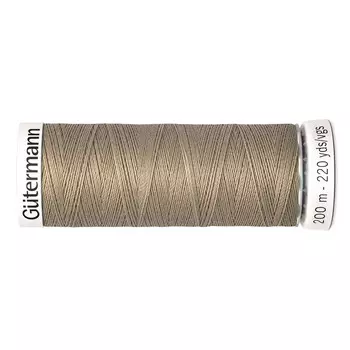 01 Нить Sew-all для всех материалов, 200м, 100% п/э Gutermann 748277 (263 бежево-оливковый)