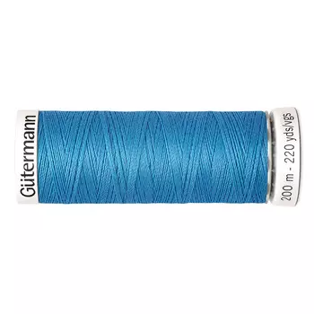01 Нить Sew-all для всех материалов, 200м, 100% п/э Gutermann 748277 (278 небесно-голубой)