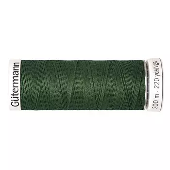 01 Нить Sew-all для всех материалов, 200м, 100% п/э Gutermann 748277 (561 серо-зеленый)