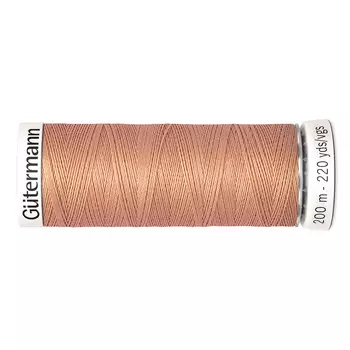 01 Нить Sew-all для всех материалов, 200м, 100% п/э Gutermann 748277 (938 бежево-желтый)