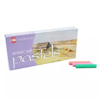 0205 Пастель худ. набор №14 'Ассорти', 16 цв., Soft
