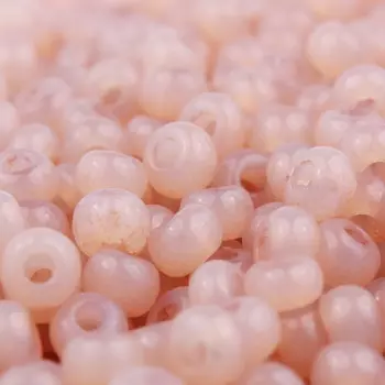 (02111) 331-19001-10/0 Бисер 'эффект алебастра' 10/0, круг.отв., 20гр Preciosa