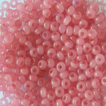 (02193) Бисер алебастр окрашенный 10/0, круг.отв., 50г, Preciosa