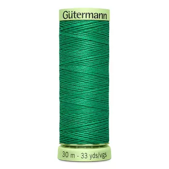 02 Нить Top Stitch для отстрочки, 30м, 100% п/э Gutermann 744506 (239 зеленый трилистник)