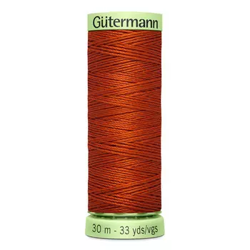 02 Нить Top Stitch для отстрочки, 30м, 100% п/э Gutermann 744506 (837 терракот)
