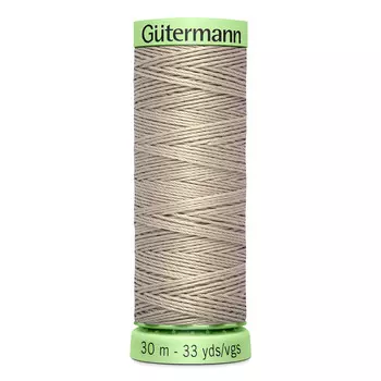 02 Нить Top Stitch для отстрочки, 30м, 100% п/э Gutermann 744506 (854 пастельно-болотный)