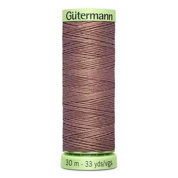 02 Нить Top Stitch для отстрочки, 30м, 100% п/э Gutermann 744506 (216 капучино)