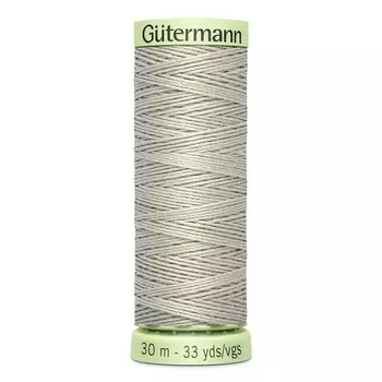 02 Нить Top Stitch для отстрочки, 30м, 100% п/э Gutermann 744506 (633 бежево-суровый)