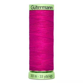 02 Нить Top Stitch для отстрочки, 30м, 100% п/э Gutermann 744506 (877 мальва)