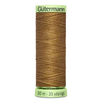 02 Нить Top Stitch для отстрочки, 30м, 100% п/э Gutermann 744506 (887 бежево-горчичный)