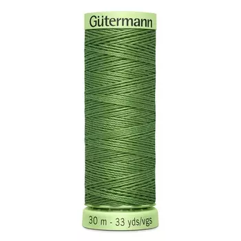 02 Нить Top Stitch для отстрочки, 30м, 100% п/э Gutermann 744506 (919 папоротник)