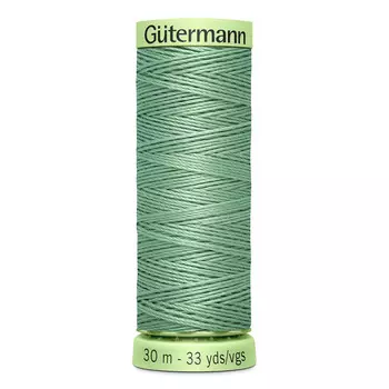 02 Нить Top Stitch для отстрочки, 30м, 100% п/э Gutermann 744506 (913 бледный папоротник)