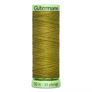 02 Нить Top Stitch для отстрочки, 30м, 100% п/э Gutermann 744506 (397 темно-горчичный)