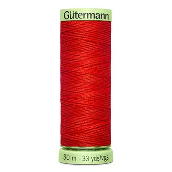 02 Нить Top Stitch для отстрочки, 30м, 100% п/э Gutermann 744506 (364 красно-лососевый)