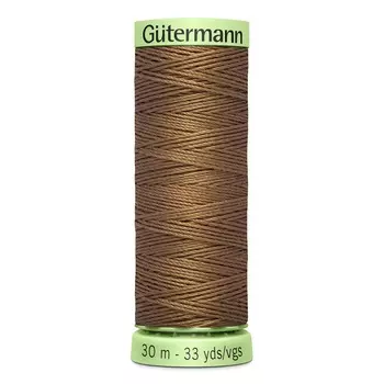 02 Нить Top Stitch для отстрочки, 30м, 100% п/э Gutermann 744506 (180 золотистая охра)