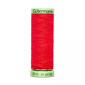02 Нить Top Stitch для отстрочки, 30м, 100% п/э Gutermann 744506 (016 красный коралл)