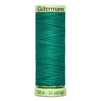 02 Нить Top Stitch для отстрочки, 30м, 100% п/э Gutermann 744506 (167 нефритовый)