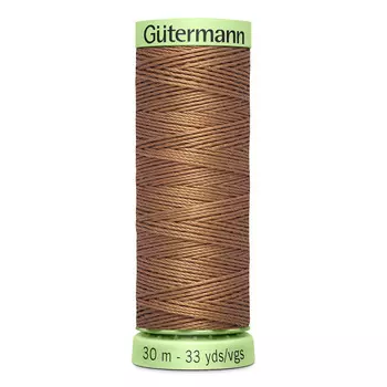 02 Нить Top Stitch для отстрочки, 30м, 100% п/э Gutermann 744506 (444 т.бежево-розовый)